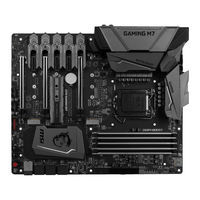 MSI Z270 GAMING M7 Manual