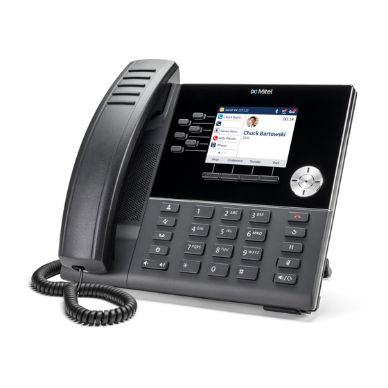 Mitel 6920 Quick Reference Manual