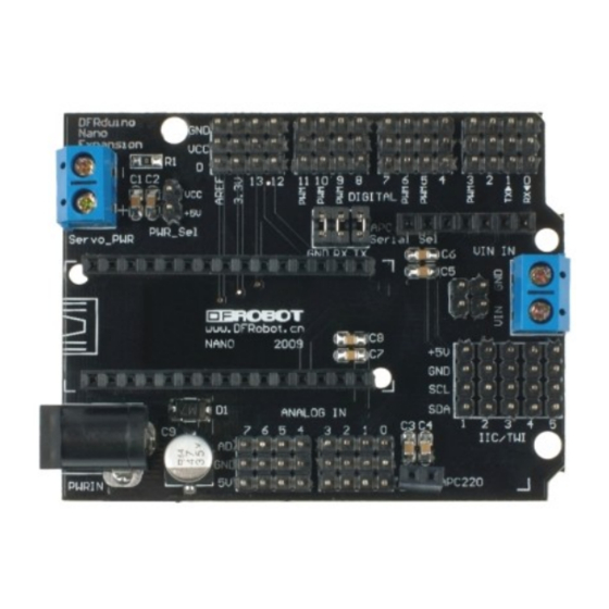 DFRobot DFR0012 Manual