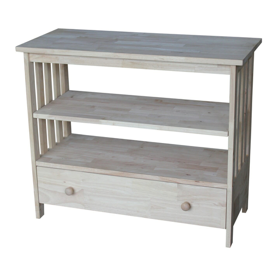 Whitewood Furniture TV-36 Manuals