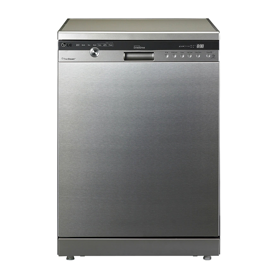 LG D1444 Series Dishwasher Manuals