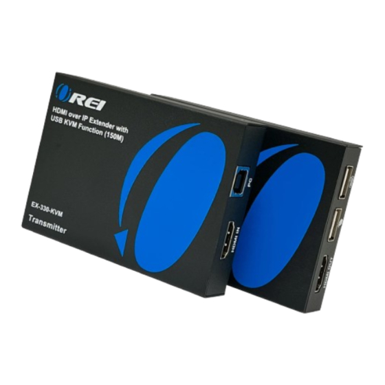 Orei UHD-EX330R-K User Manual