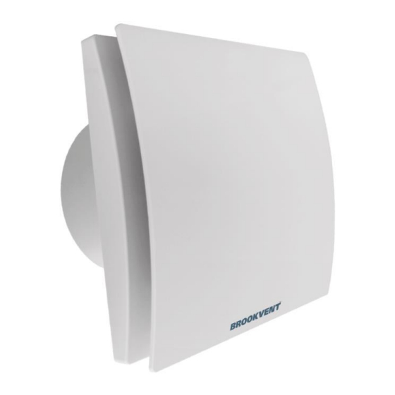 BrookVent AF 90-DMEV-100 User Manual