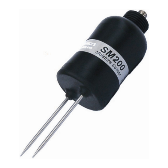 Delta-T Devices SM200 Quick Start Manual