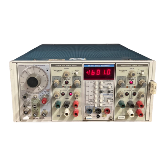 Tektronix DM 504A Instruction Manual