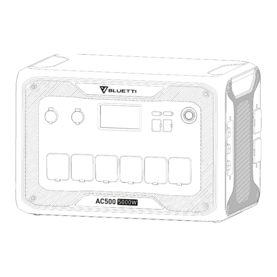 Bluetti AC500 User Manual