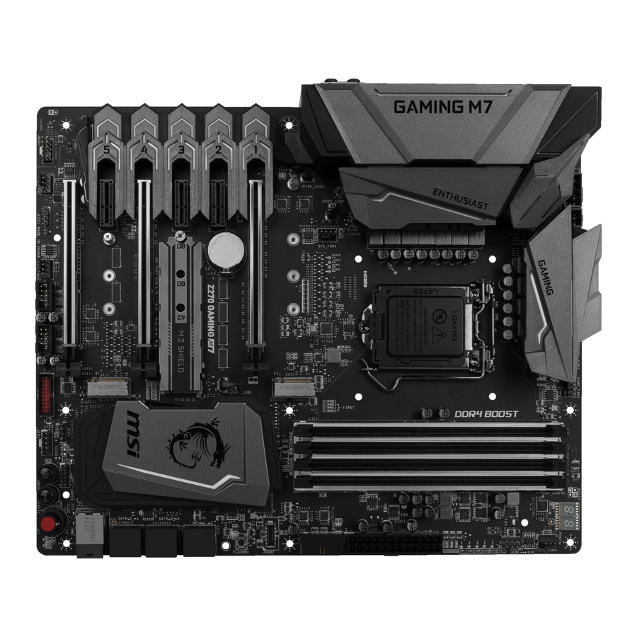MSI Z270 GAMING M7 Quick Start Manual