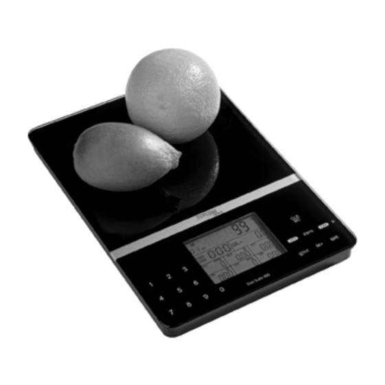 Topcom Diet Scale 600 User Manual