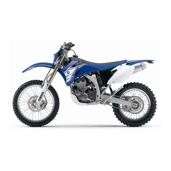 Yamaha WR250F Owner's Service Manual