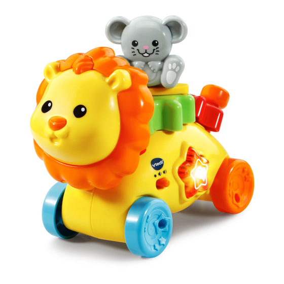 VTech GearBuddies Lion & Mouse Parents' Manual