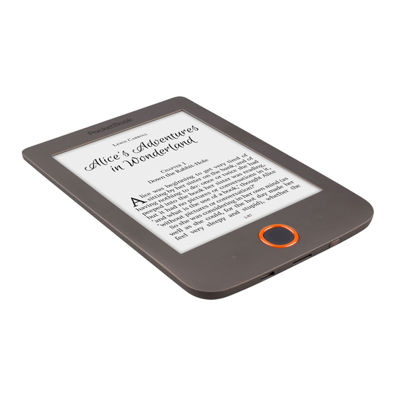 Pocketbook Basic Lux User Manual