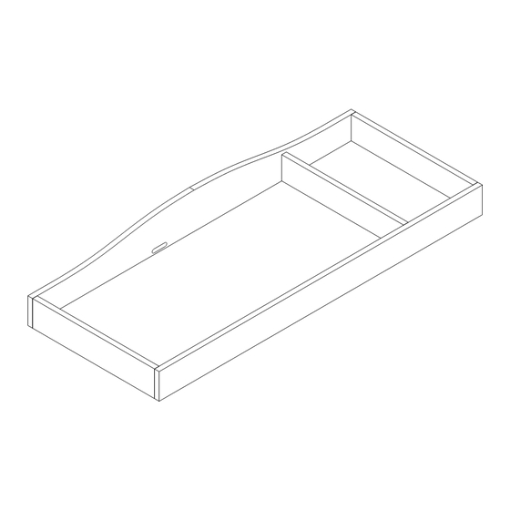 Eddie Bauer Langley Dresser Topper DA5673-2DR Assembly Manual