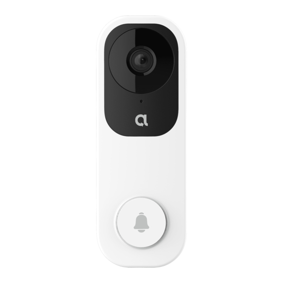 User Manuals: Alula CAM-DB-HS2-AI Video Doorbell Camera