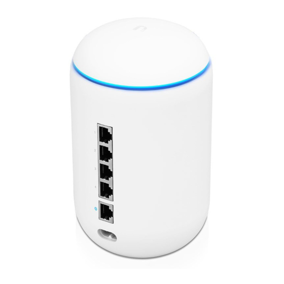 Ubiquiti UniFi Dream Machine Quick Start Manual