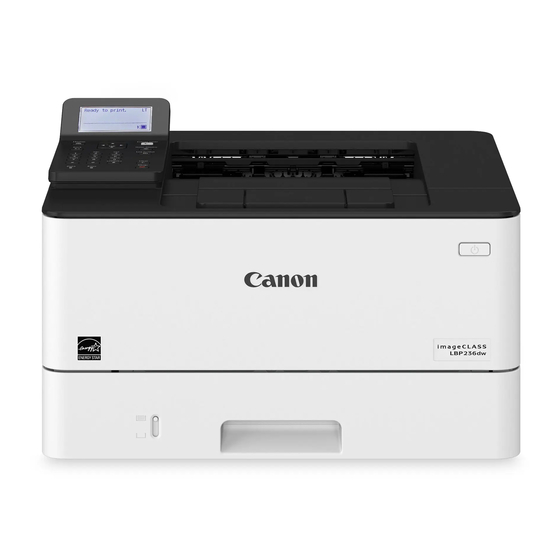 Canon i-SENSYS LBP236dw Manuals