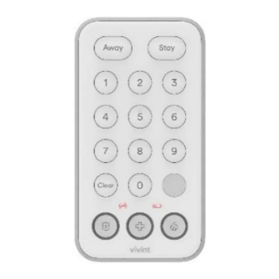 Vivint VS-KPAD01-001 User Manual