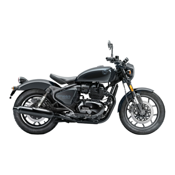 Royal Enfield SHOTGUN 650 Owner's Manual