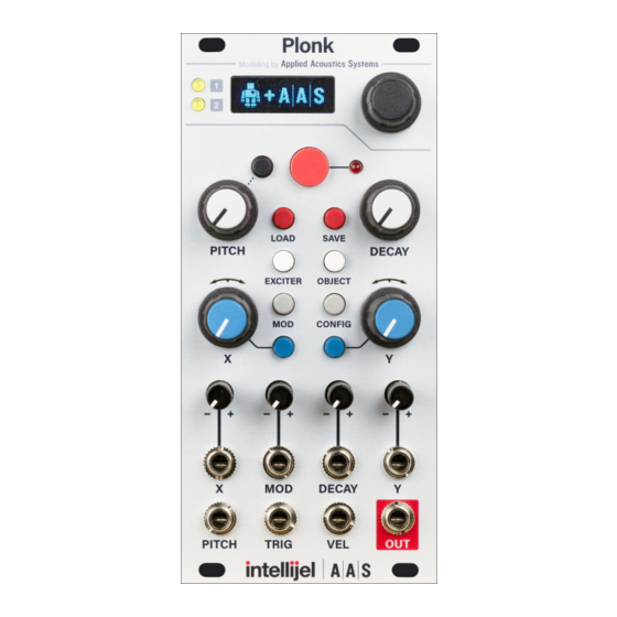 Intellijel Plonk Manual