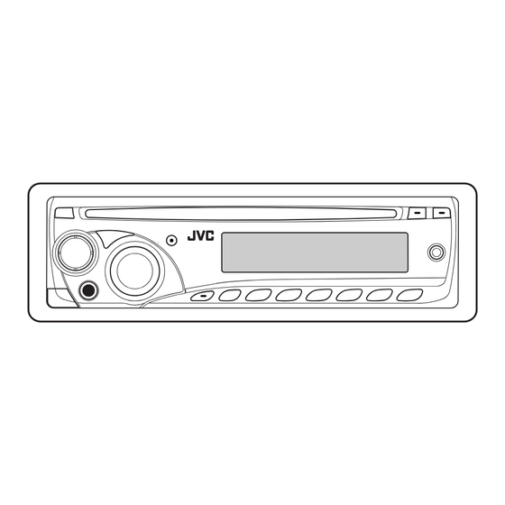 JVC KD-G246 Instructions