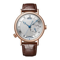 Breguet CLASSIQUE HORA MUNDI 5727 Instructions For Use Manual