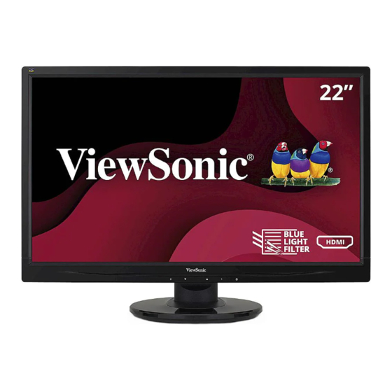ViewSonic VA2246mh-LED User Manual
