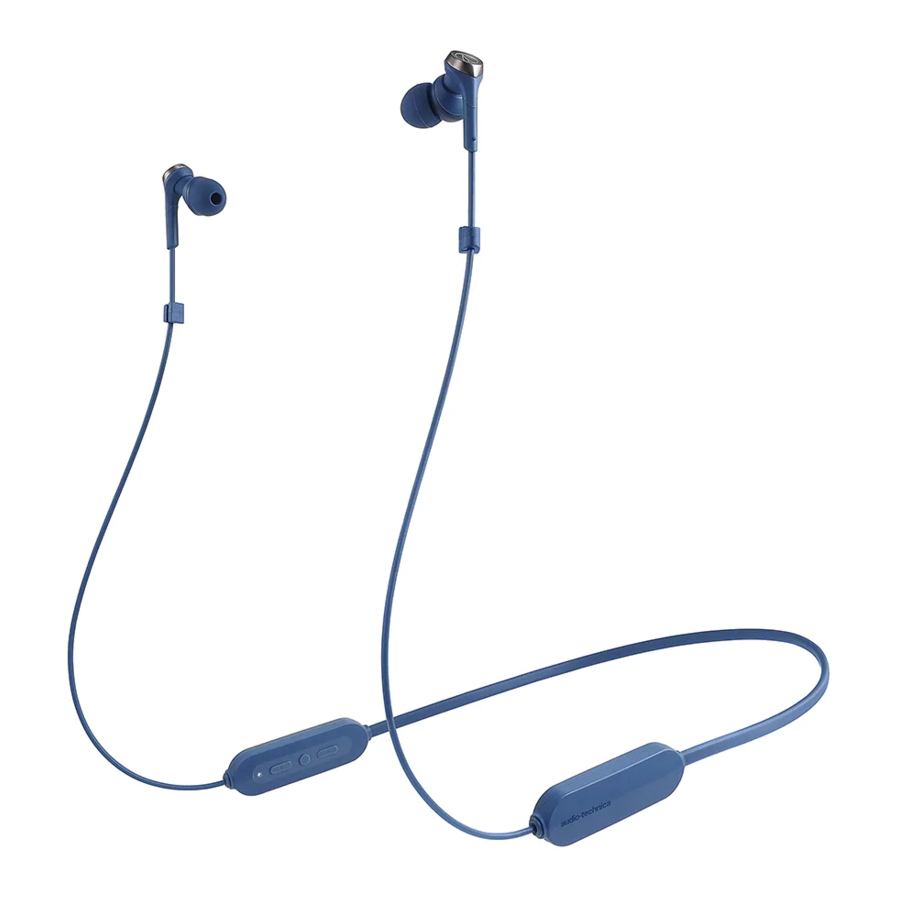 Audio Technica ATH-CKS330XBT Quick Start Manual