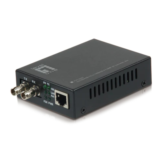 LevelOne FVT-2002 Quick Installation Manual