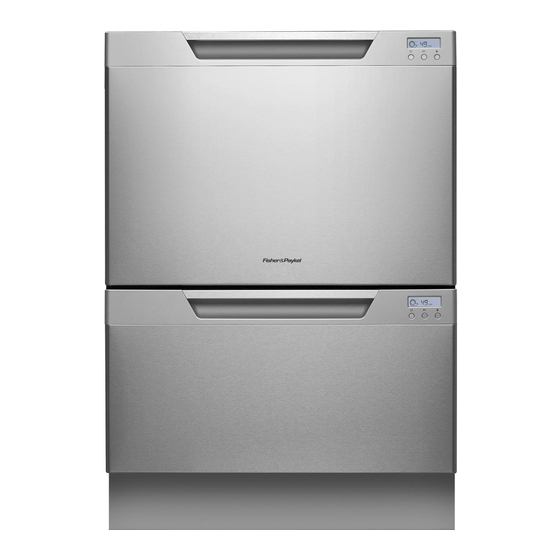Fisher & Paykel DISHDRAWER DD24 User Maintenance Instructions