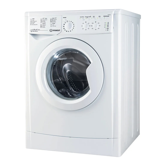 Indesit IWC 91282 Instructions For Use Manual