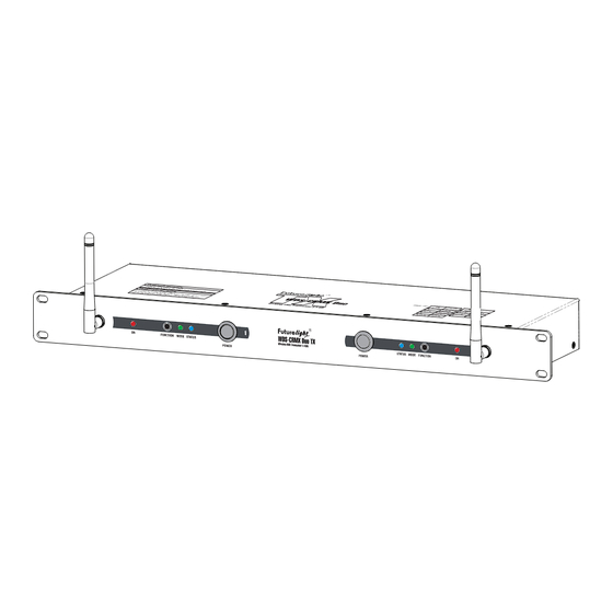 Future light WDS-CRMX Duo TX User Manual