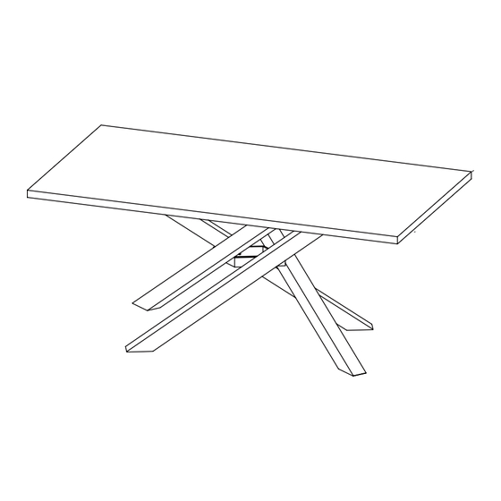 CONFORAMA MIKADO T-99-A15-101 Assembly Instructions Manual