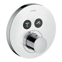 Axor ShowerSelect SoftSquare 36707 1 Series Installation/User Instructions/Warranty