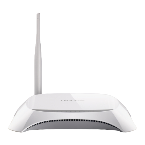 TP-Link TL-MR3220 User Manual