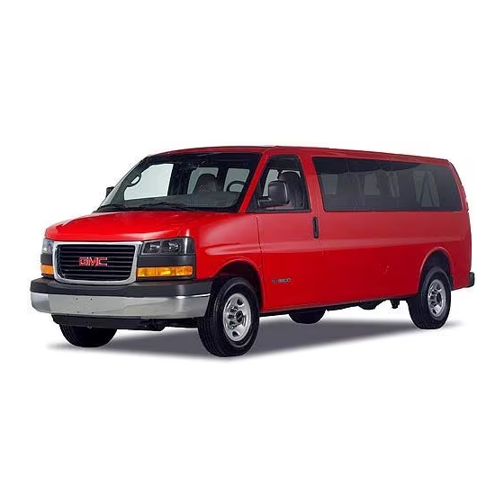 GMC 2008  Savana Getting To Know Manual