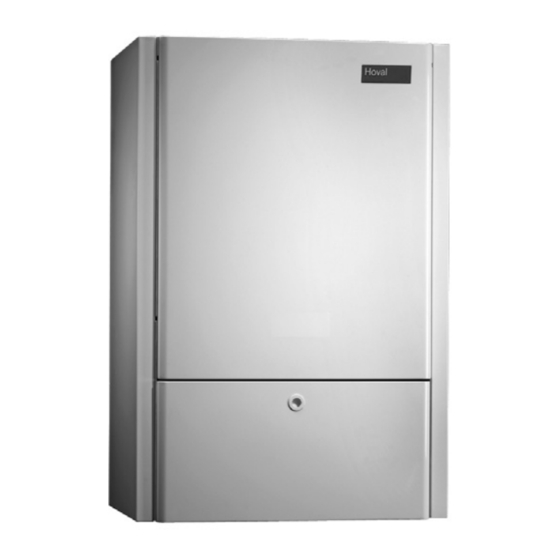 Hoval topgas 80 Installation Instructions Manual