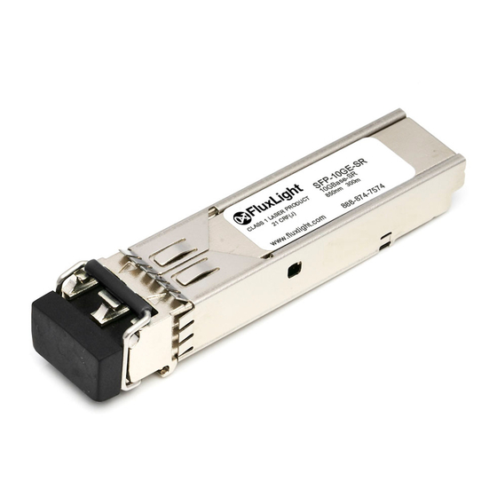Aruba SFP Installation Manual