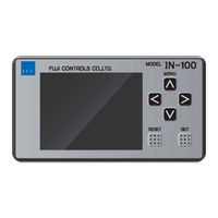 FUJI CONTROLS IN-100 Instruction Manual
