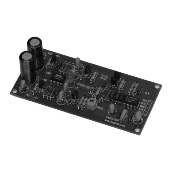 Hagerman HagClock Manual
