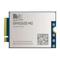 SIMCom Wireless Solutions SIM8262E-M2 Instructions Manual