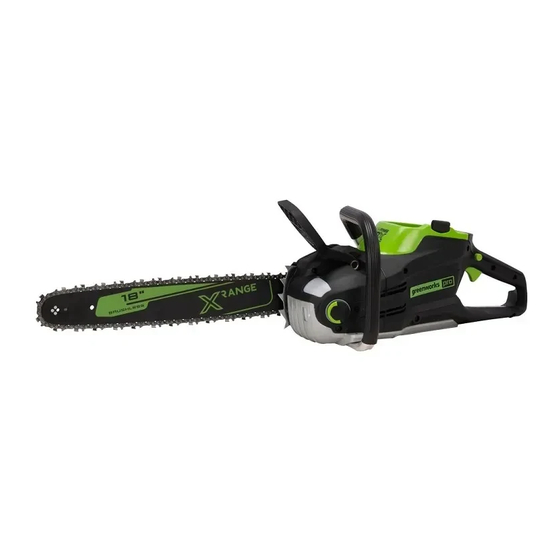 GreenWorks Pro CS60L515 Operator's Manual
