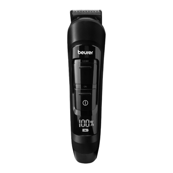 Beurer MN9X Instructions For Use Manual