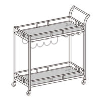 Songmics VASAGLE LRC090 Assembly Instructions Manual