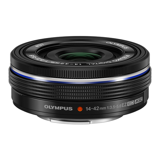 Olympus ZUIKO DIGITAL 35 mm f3.5 MACRO Instruction Manual