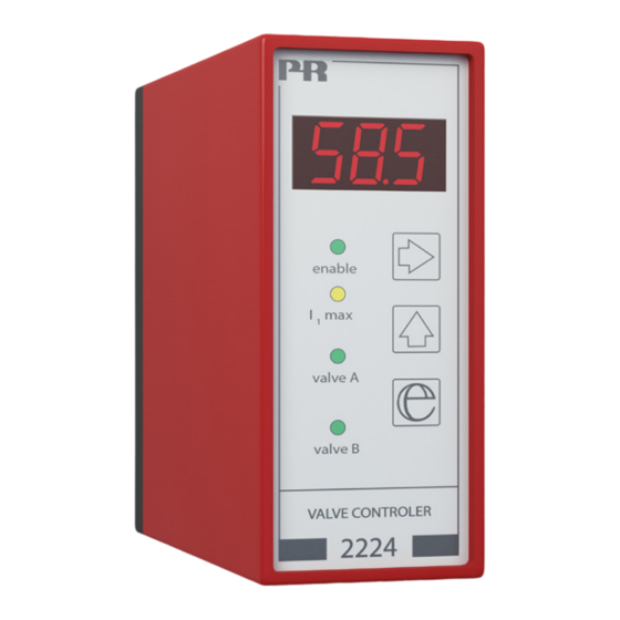 PR electronics 2224V105- UK Product Manual