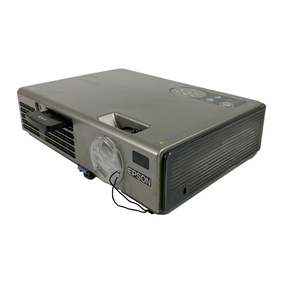 Epson 745c - PowerLite XGA LCD Projector Manuals