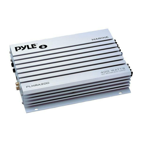 Pyle PLMRA200 User Manual