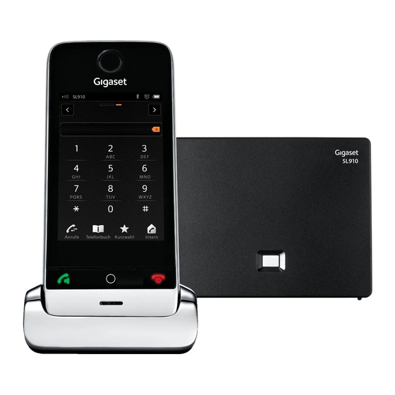 Gigaset SL910A Setup & User Manual