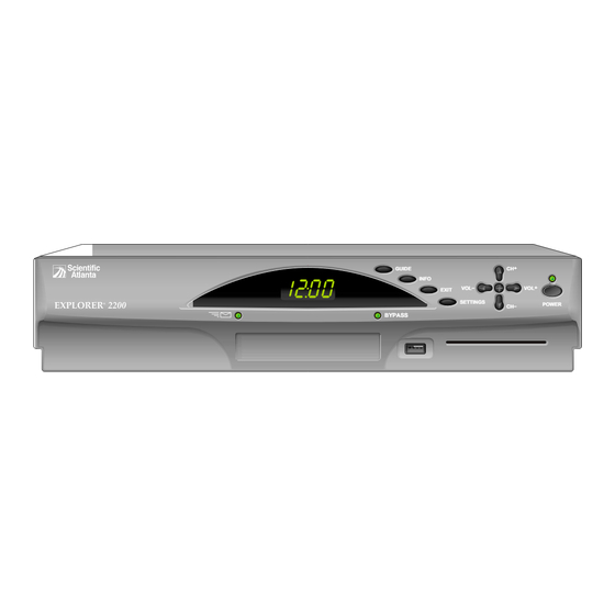Explorer 2200 User's Installation Manual