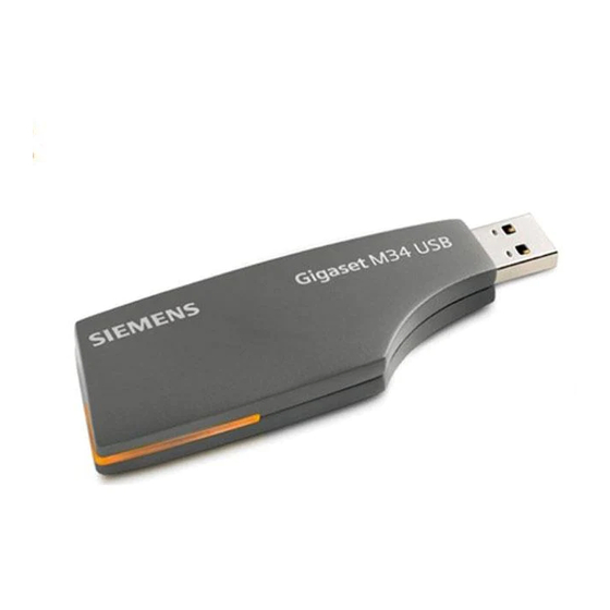 Siemens Gigaset M34 USB Application