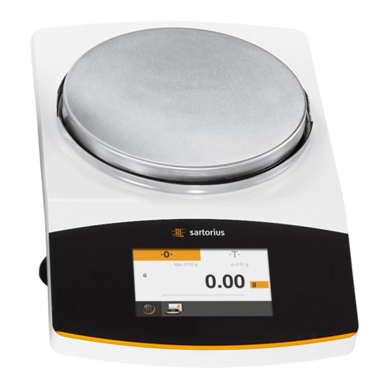 Sartorius Secura User Manual